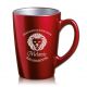 Tasse Happy Morning 32cl  metallic RED Wunschtext gravieren.