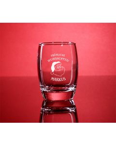 Schnapsglas Salto mit Gravur Weihnachten