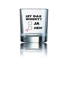 Lustiges Whiskyglas Islande 300 ml - Ist das Whisky?