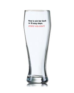 Lustiges Bierglas Weizenbierglas Bayern 0,5L - How to win her back in 10 easy steps. STEPS 1-10: DON`T