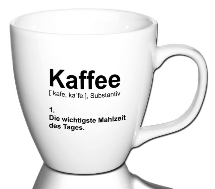 Hier Gunstig Lustige Kaffeetasse Burotasse Tasse Mit Spruch Dekor Kaffee Die Wichtigste Mahlzeit Des es Kaufen